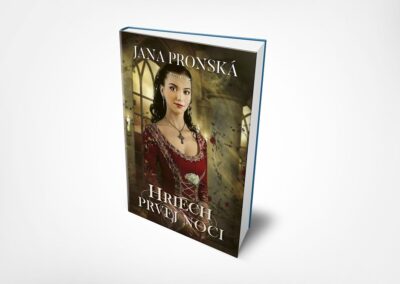 Historická romanca Hriech prvej noci od Jany Pronskej v novom vydaní