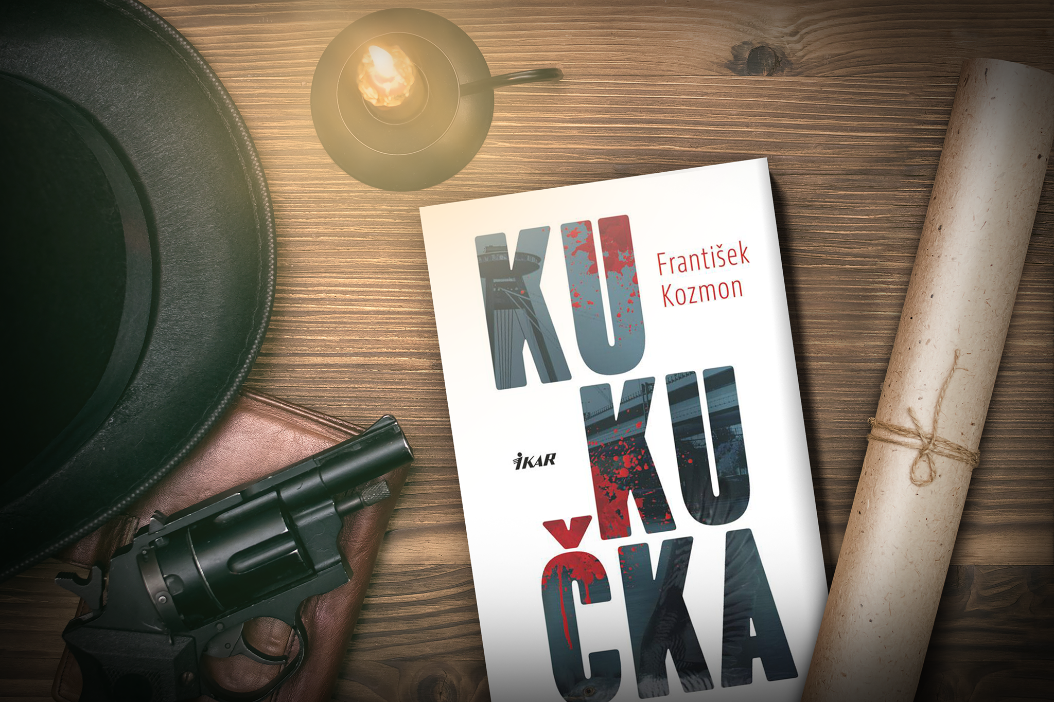 Sympatický kapitán Marek Wolf je tu opäť v slovenskej detektívke Kukučka od Františka Kozmona