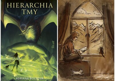 Fantasy novinka Hierarchia tmy od Adriany Bolyovej: Dokáže jedno dievča čeliť mocným démonológom?