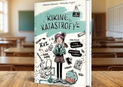 Kikine katastrofy: Kniha plná smiechu a reality dospievania, v ktorej sa spozná každé dieťa