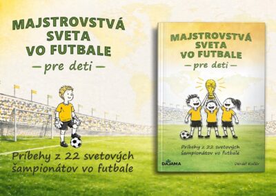 Majstrovstvá sveta vo futbale pre deti: Príbehy 22 futbalových šampionátov pre mladých fanúšikov